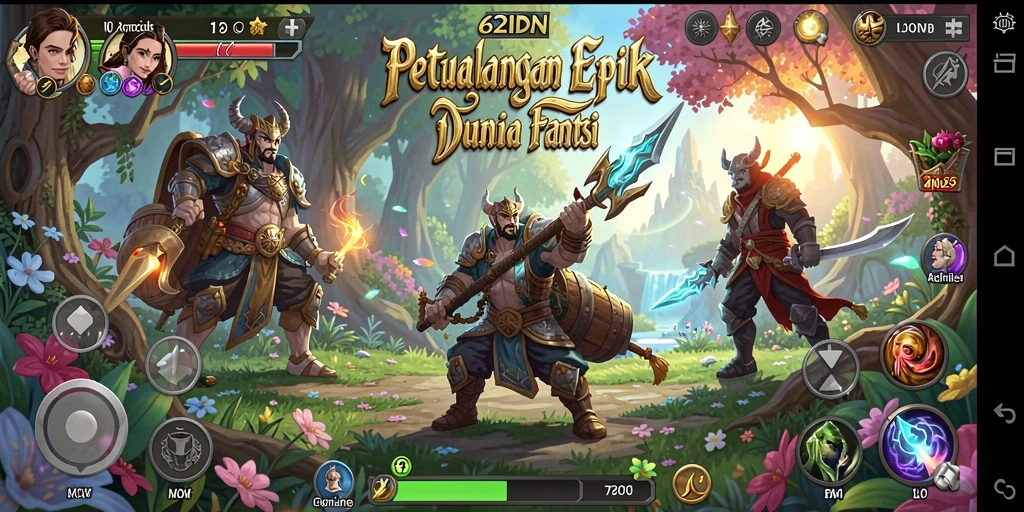 Gameplay seru dalam <strong>62IDN</strong> dengan karakter yang beragam.