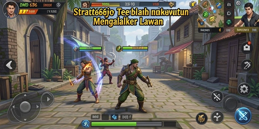 Tampilan gameplay menarik DMD686 dengan elemen strategi yang mendalam.