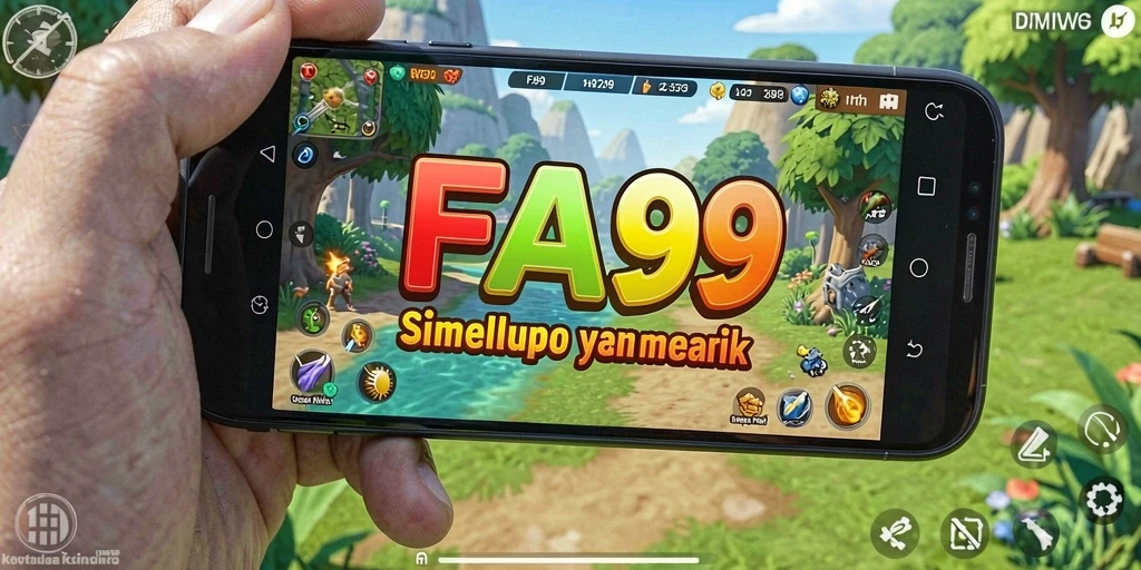 Tangkapan layar menunjukkan gameplay menarik dari FA99.
