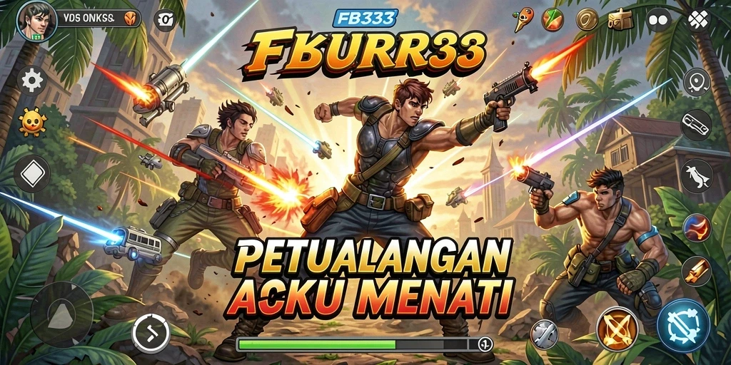Tampilan aksi seru dalam permainan FB333 dengan pertarungan mendebarkan.