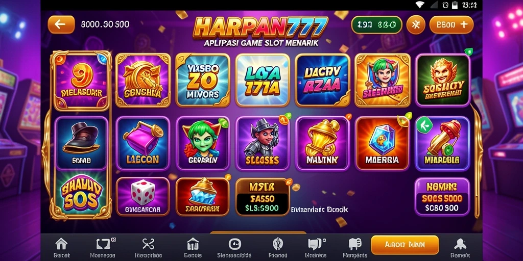 Tampilan gameplay menarik dari HARAPAN777 dengan fitur slot yang menghibur.