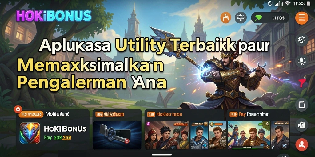 Tampilan antarmuka HOKIBONUS yang memukau dan intuitif.