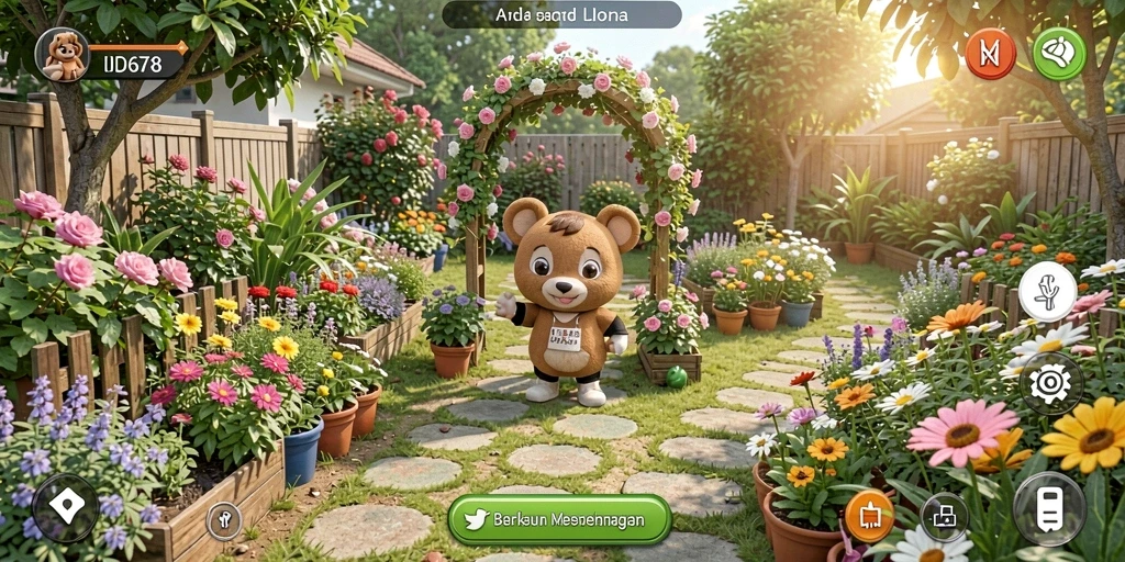 Tampilan gameplay seru dari permainan Farming ID678.