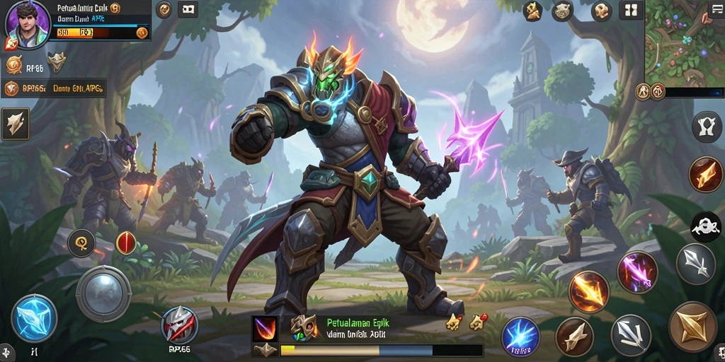 Tampilan visual gameplay menakjubkan dalam RP66.