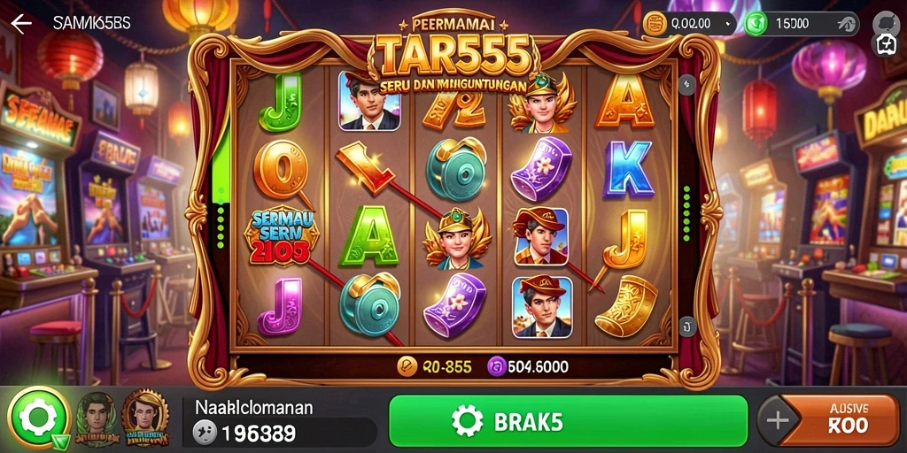 Gameplay seru dan menarik dari TAR555 yang memukau.